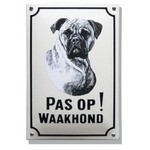 Hier waak ik bord