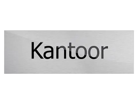 thumbnail: Homeoffice Deurbordje - Zelfklevend, Kunststof, Handgemaakt In Duitsland