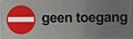 RVS pictogram Geen toegang