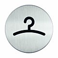 RVS pictogram Garderobe