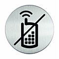 RVS pictogram Telefoon uit
