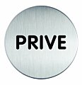 RVS pictogram Prive