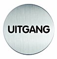 RVS pictogram Uitgang