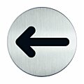 RVS pictogram Pijl / Looprichting