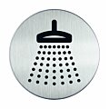 RVS pictogram Douche / Doucheruimte