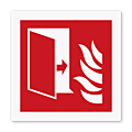 Brandwerende deur bord