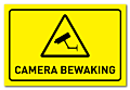 Waarschuwingsbord Camerabewaking