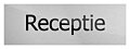 Deurbord Receptie