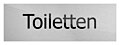 Deurbord Toiletten