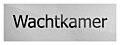 Deurbord wachtkamer