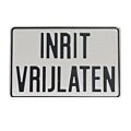 Inrit vrijlaten