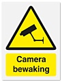 Waarschuwingsbord Camera bewaking