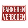 Parkeren verboden