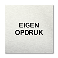 Pictogram vierkant met eigen opdruk
