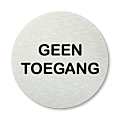 Basic pictogram Geen toegang