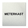 Pictogram vierkant Meterkast