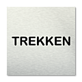 Pictogram vierkant Trekken
