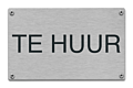 Tekstbord te huur rvs