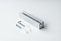 Bevestiging muur haakse houder aluminium