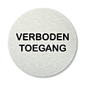 Basic pictogram Verboden toegang