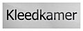Deurbord Kleedkamer