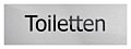 Deurbord Toiletten
