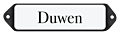 Deurbordje emaille Duwen