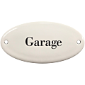 Deurbordje emaille Garage
