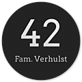 Naambord zwart rond voordeur 25 cm