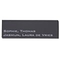 Emaille naambord