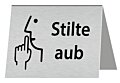 Tafelbordje stilte aub