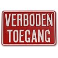 Verboden toegang