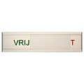 Schuifbordje Vrij - Bezet Basic
