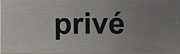 RVS pictogram Prive