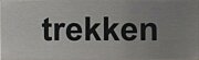 RVS pictogram Trekken