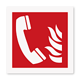 Alarmtelefoon pictogram bordje