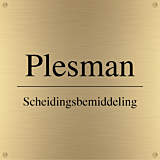 Messing bedrijfsnaambord 40 x 30 cm
