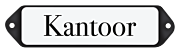 Deurbordje emaille Kantoor