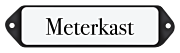 Deurbordje emaille Meterkast
