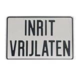 Inrit vrijlaten