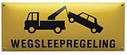 Verbodsbord Wegsleepregeling-50 x 20-Emaille