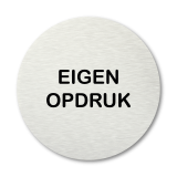 Pictogram rond met eigen opdruk