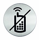 RVS pictogram Telefoon uit