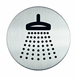 RVS pictogram Douche / Doucheruimte