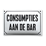 Horecabord Consumpties aan de bar