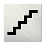 Pictogram vierkant Trap