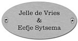 Naambordje rvs ovaal 11 x 5,5 cm gegraveerd