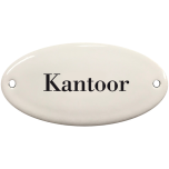 Deurbordje emaille Kantoor