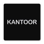 Pictogram Kantoor zwart 10 x 10 cm