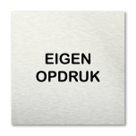 Pictogram vierkant met eigen opdruk